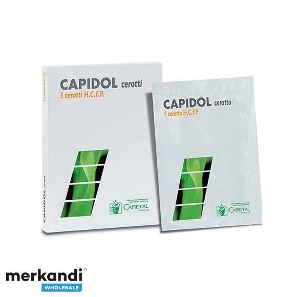 CEROTTO DERMICO CAPIDOL HIGH CONCENTRATION FROZEN PHOSPHOLIPO 5 CEROTTI