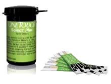 STRISCE MISURAZIONE GLICEMIA ONETOUCH SELECT PLUS 25 STRISCE