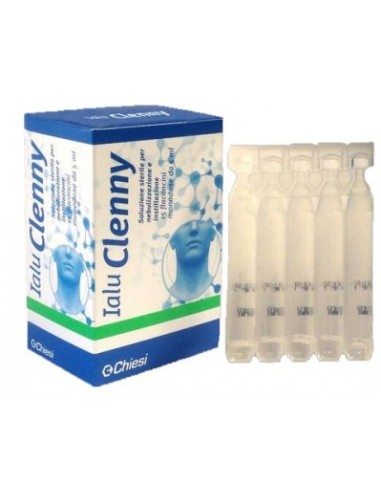 IALU CLENNY 15 FLACONCINI 5 ML SOLUZIONE STERILE PER NEBULIZZAZIONE E INSTILLAZIONE CON ACIDO IALURONICO