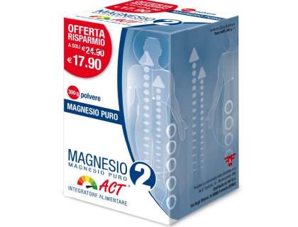 MAGNESIO PURO 2 ACT POLVERE 300 G