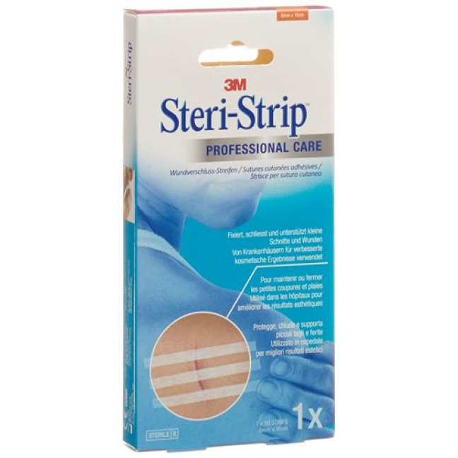 CEROTTO PER SUTURA STERISTRIP STRISCIA 6 X 100 MM 10 PEZZI