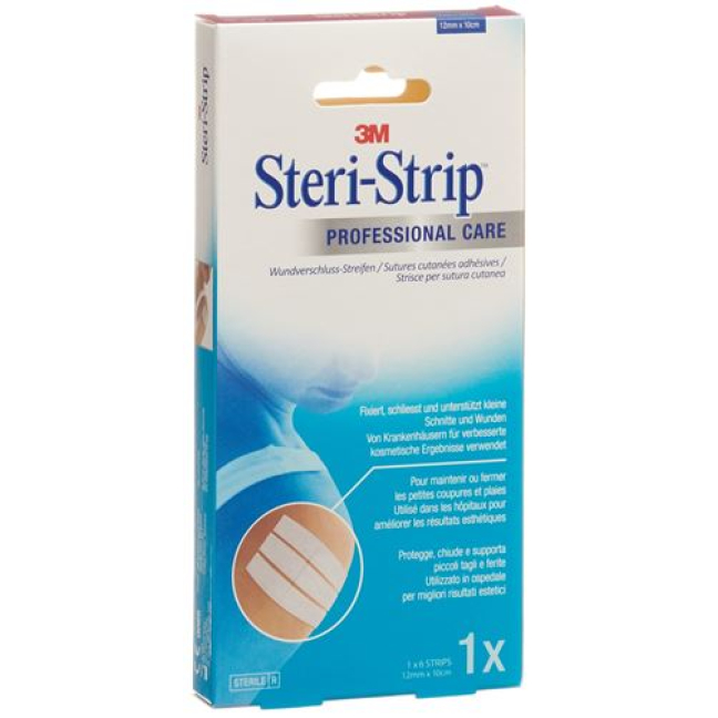 CEROTTO PER SUTURA STERISTRIP STRISCIA 12 X 100 MM 6 PEZZI