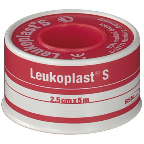 CEROTTO IN ROCCHETTO LEUKOPLAST S BIANCO 2,5X500 CM