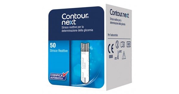 STRISCE MISURAZIONE GLICEMIA CONTOUR NEXT 50 PEZZI