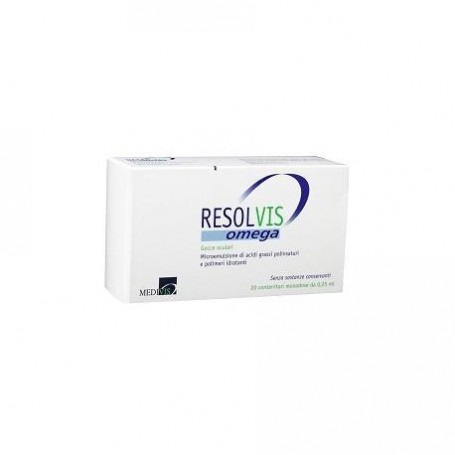 GOCCE OCULARI RESOLVIS OMEGA 20 FIALE MONODOSE 0,25 ML