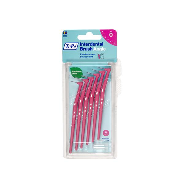 TEPE ANGLE SCOVOLINO ROSA 0,4MM 6 PEZZI