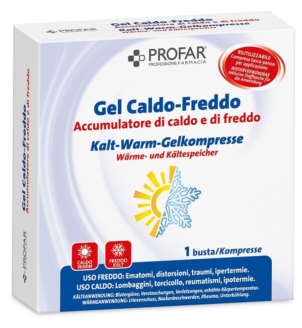 GEL CALDO/FREDDO 1 BUSTA 11X26,5 CM PROFAR