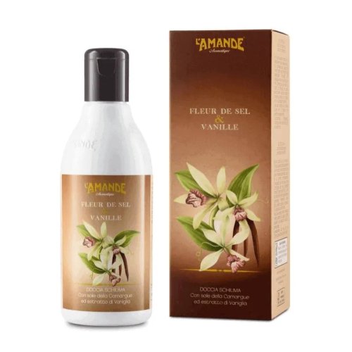 L'AMANDE FLEUR DE SEL & VANILLE DOCCIA SCHIUMA 250 ML