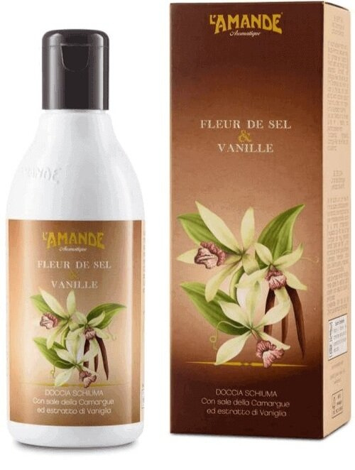 L'AMANDE FLEUR DE SEL & VANILLE DOCCIA SCHIUMA 250 ML