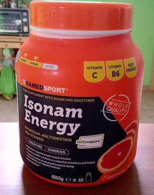 ISONAM ENERGY ORANGE POLVERE 480 G