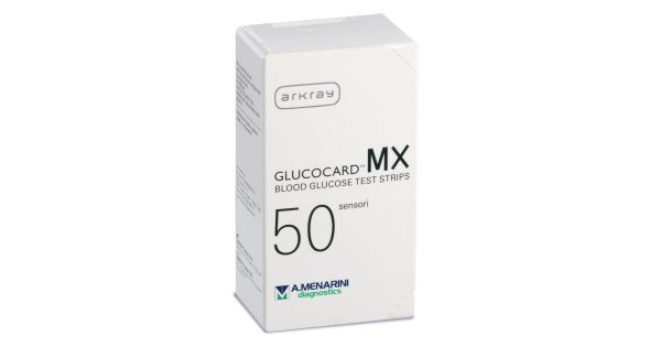 STRISCE MISURAZIONE GLICEMIA GLUCOCARD MX 50 PEZZI