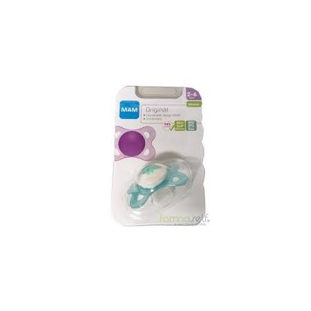 MAM ORIGINAL SUCCHIETTO 2-6 MESI SILICONE CONFEZIONE SINGOLA