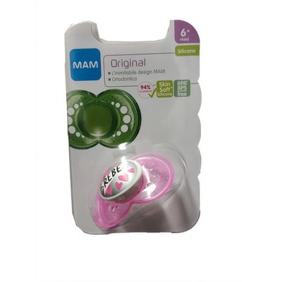 MAM ORIGINAL SUCCHIETTO 6+ SILICONE CONFEZIONE SINGOLA