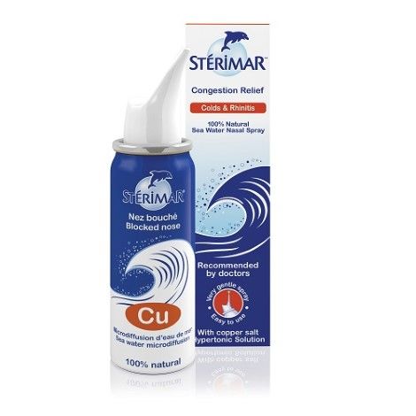 STERIMAR IPERTONICO NASO CHIUSO RAME E MANGANESE SPRAY 50 ML