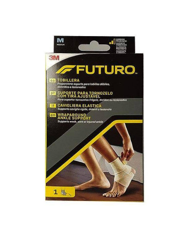 CAVIGLIERA ELASTICA FUTURO MEDIUM DIMENSIONE 20,5/23CM