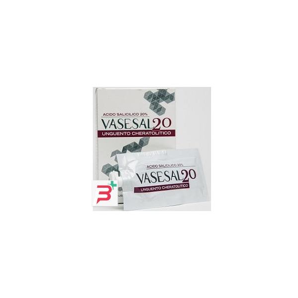 VASESAL 20 6 BUSTINE PLURIDOSE DA 5 ML UNGUENTO CHERATOLITICO