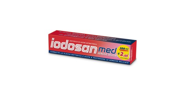 IODOSAN MED DENTIFRICIO GENGIVE TP 100 ML