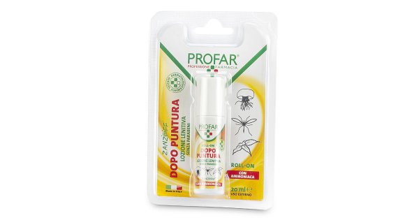 ZANZOF LOZIONE POST PUNTURA CON AMMONIACA ROLL-ON 20 ML PROFAR