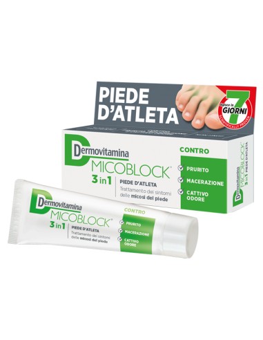 DERMOVITAMINA MICOBLOCK 3 IN 1 PIEDE D'ATLETA 30 ML