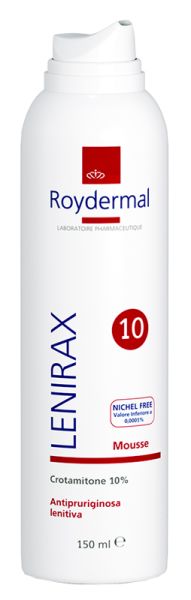 LENIRAX MOUSSE DERMATOLOGICA CROTAMITONE 10% 150 ML