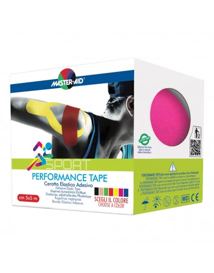 MASTER-AID SPORT PERFORM RED TAPING NEUROMUSCOLARE 5 X 500 CM