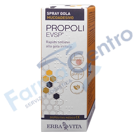 PROPOLI EVSP SPRAY GOLA MUCOADESIVO SENZA ALCOL 20ML