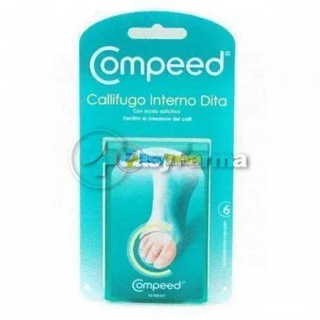 COMPEED CEROTTI CALLIFUGHI INTERNO DITA 6 PEZZI