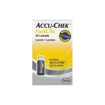 LANCETTE PUNGIDITO ACCU-CHEK FASTCLIX 24 PEZZI