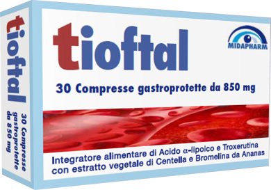 TIOFTAL 30 COMPRESSE GASTROPROTETTE