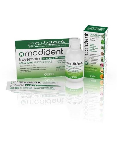 MEDIDENT TRAVELMATE COLLUTORIO MULTISENSORIALE 15 STICK DA 10 ML