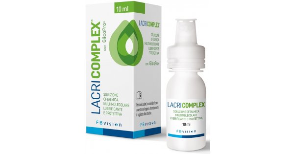 LACRICOMPLEX SOLUZIONE OFTALMICA MULTIMOLECOLARE LUBRIFICANTE PROTETTIVA 10 ML