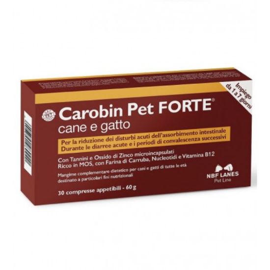 CAROBIN PET FORTE 30 COMPRESSE