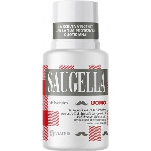 SAUGELLA UOMO PH FISIOLOGICO DETERGENTE MASCHILE QUOTIDIANO 100 ML