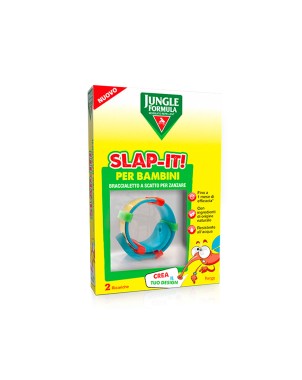 JUNGLE FORMULA SLAP-IT BRACCIALETTO ANTI-ZANZARE PER BAMBINI+ 2 RICARICHE