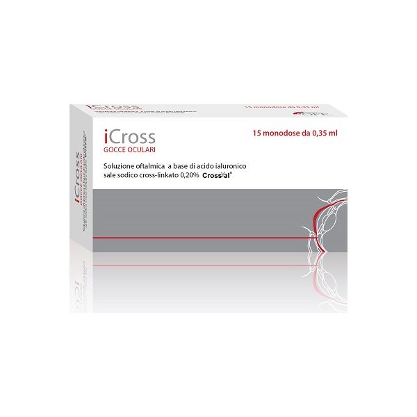 SOLUZIONE OFTALMICA ICROSS 15 MONODOSI DA 0,35 ML