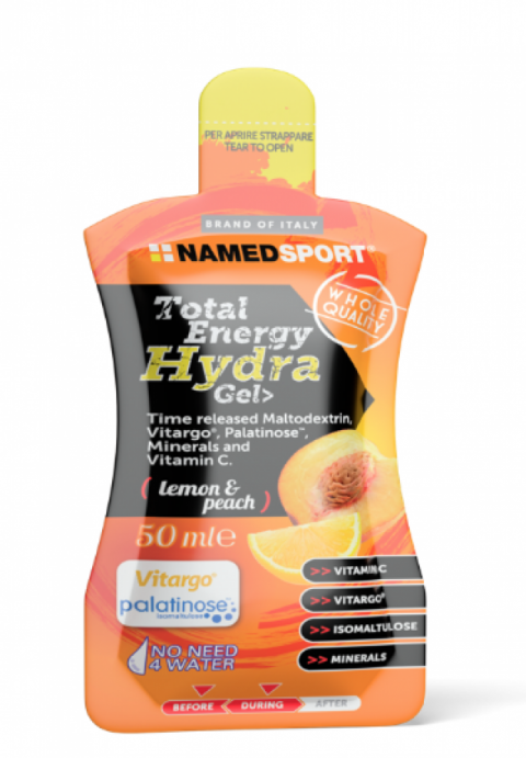 TOTAL ENERGY HYDRA GEL LEMON & PEACH 50 ML