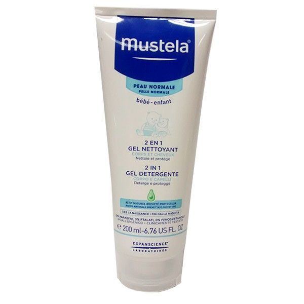 MUSTELA 2IN1 GEL DETERGENTE 200 ML