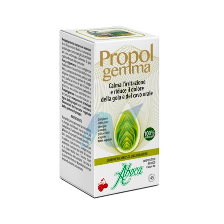 PROPOLGEMMA BAMBINI 45 COMPRESSE OROSOLUBILI 480 MG