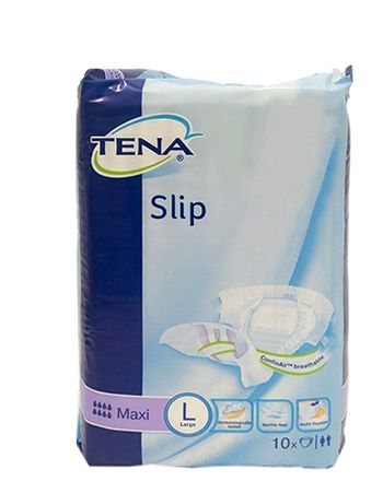 PANNOLONE PER INCONTINENZA A MUTANDINA TENA SLIP MAXI L 10 PEZZI