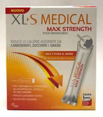 XLS MEDICAL MAX STRENGTH 60 STICK OROSOLUBILI