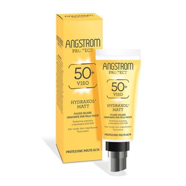 ANGSTROM PROTECT HYDRAXOL MATT FLUIDO SOLARE ULTRA PROTEZIONE 50+ 40 ML