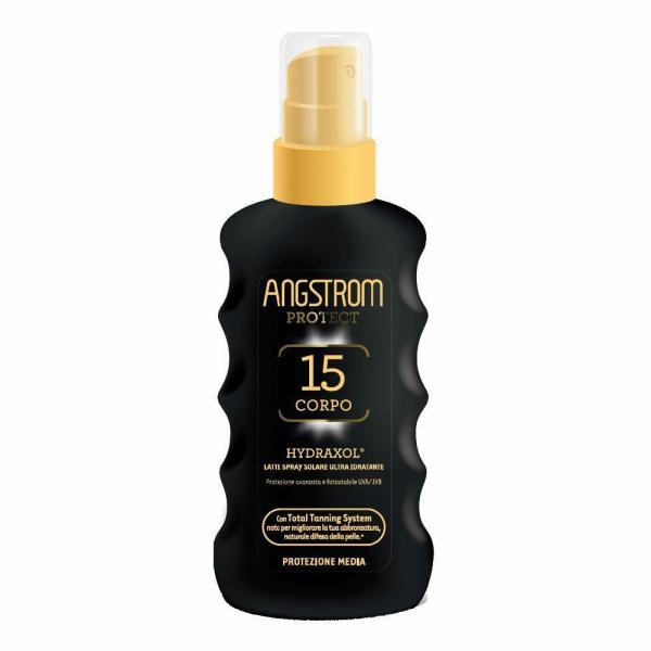 ANGSTROM PROTECT HYDRAXOL LATTE SPRAY SOLARE PROTEZIONE 15 175 ML