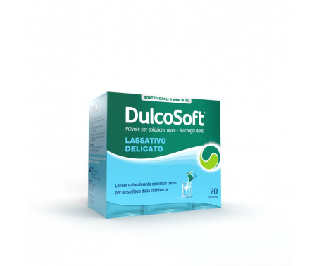 DULCOSOFT POLVERE PER SOLUZIONE ORALE 20 BUSTINE