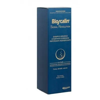 BIOSCALIN SIGNAL REVOLUTION SHAMPOO RINFORZANTE RIDENSIFICANTE 200 ML