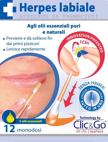 CLIC&GO HERPES LABIALE 20 G