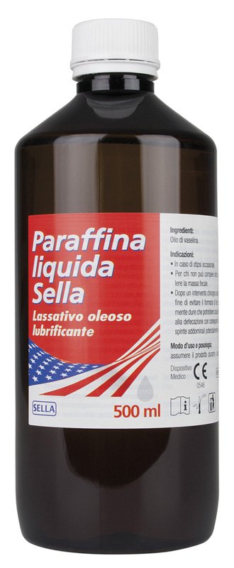 PARAFFINA LIQUIDA MD LASSATIVO 500 ML SELLA