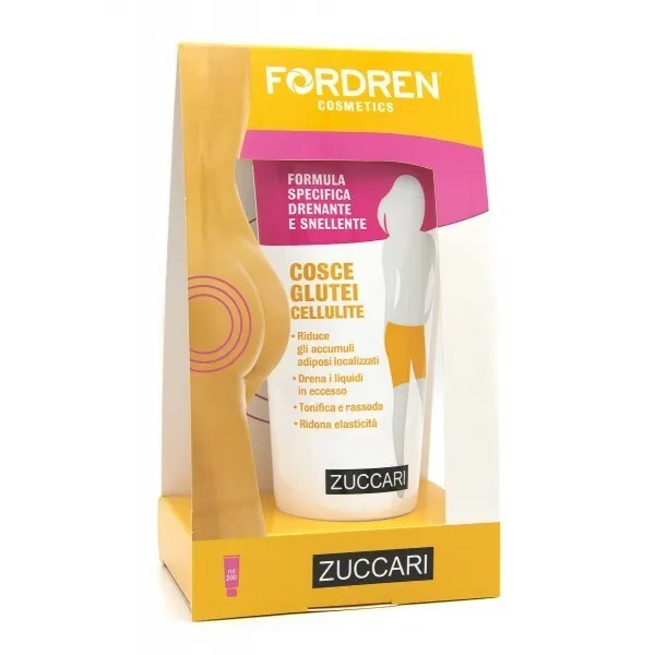 ZUCCARI FORDREN COSMETICS COSCE GLUTEI & CELLULITE CREMA 200 ML