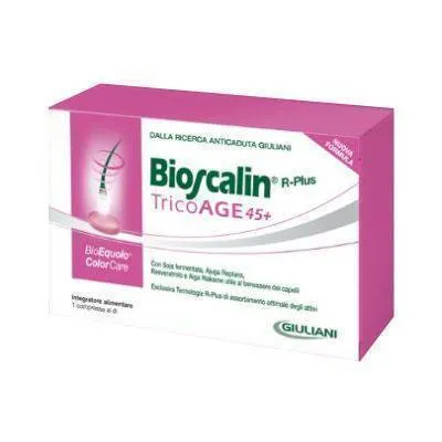 BIOSCALIN TRICOAGE 45+ COMPRESSE 60 COMPRESSE