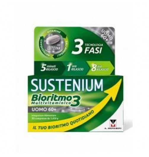 SUSTENIUM BIORITMO3 UOMO 60+ 30 COMPRESSE