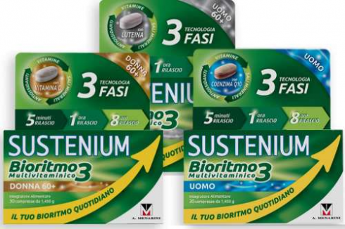 SUSTENIUM BIORITMO3 DONNA 60+ 30 COMPRESSE